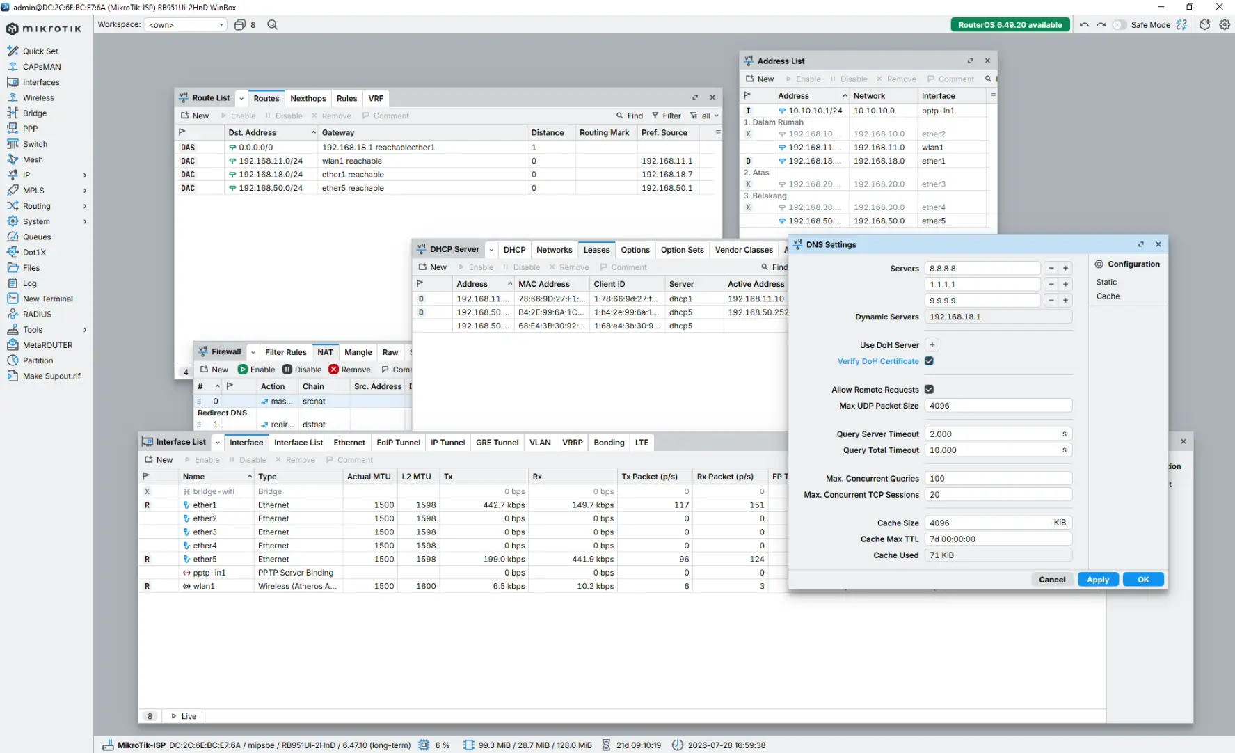 Network Configuration