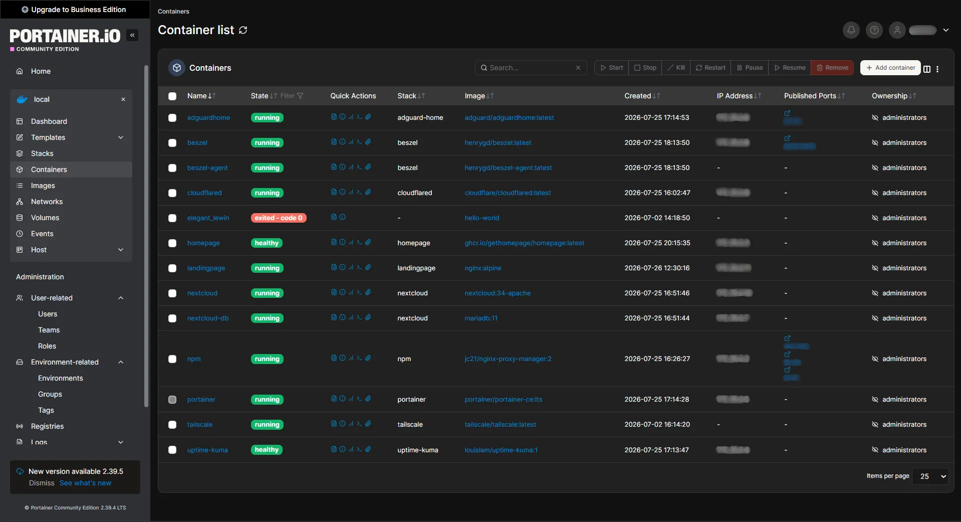 Docker Environment